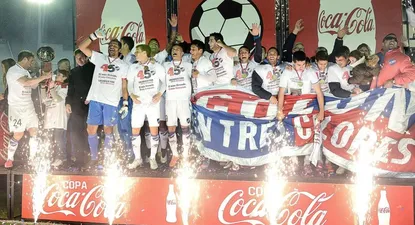 Nacional festejó el 45º Campeonato Uruguayo en su historia