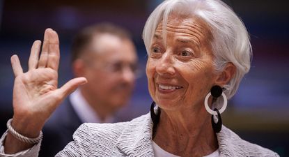 La presidenta del Banco Central Europeo, Cristine Lagarde