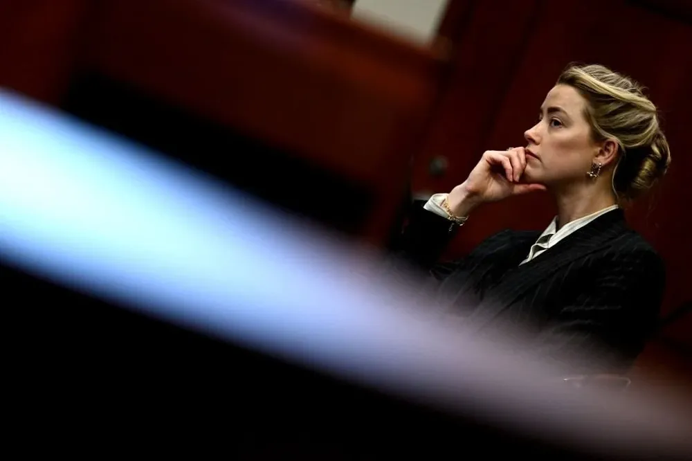Amber Heard en el juicio