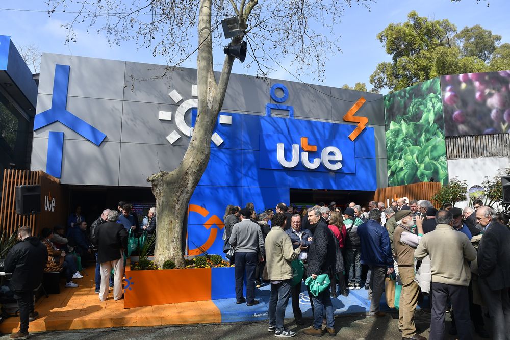 Stand de la UTE en la Expo Rural Prado 2024.