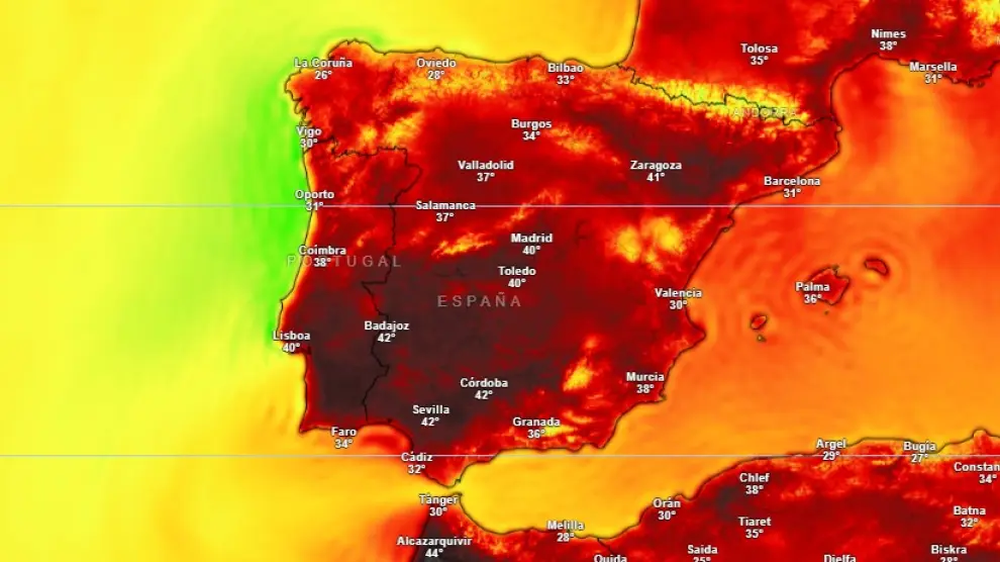 España es un horno, todas las comunidades están en alerta por el calor que durará varios días.