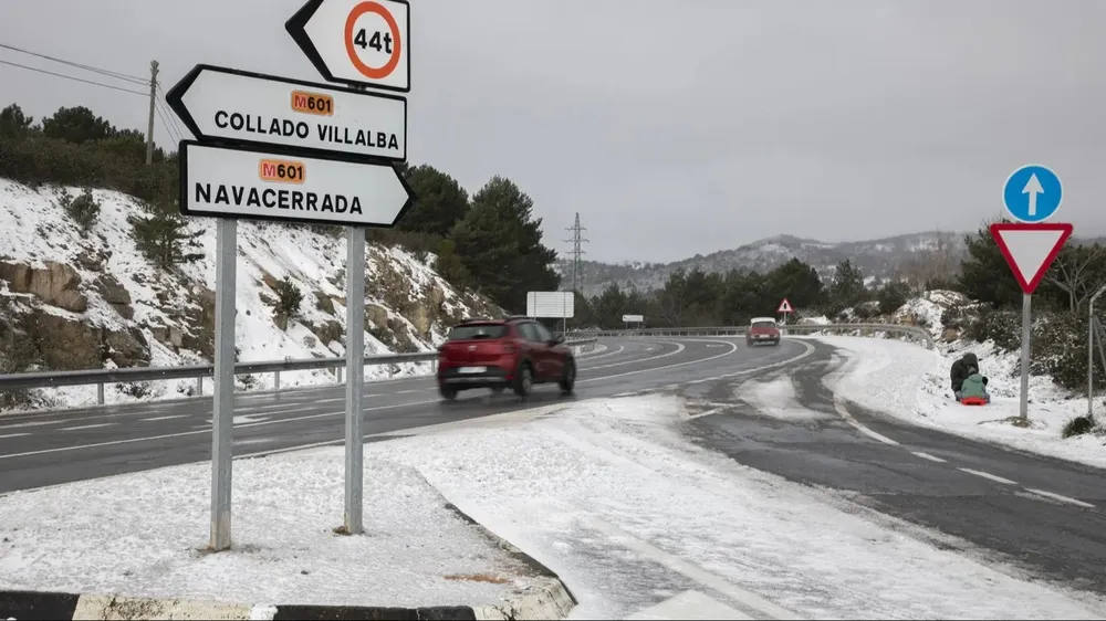 Nieve en Navacerrada