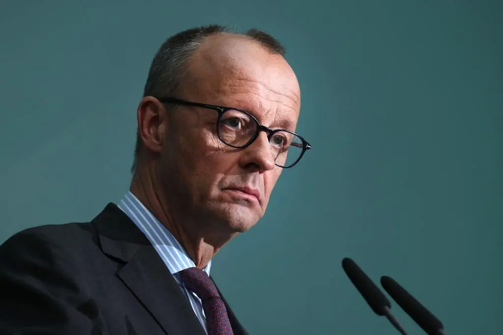 El Canciller alemán, Friedrich Merz.