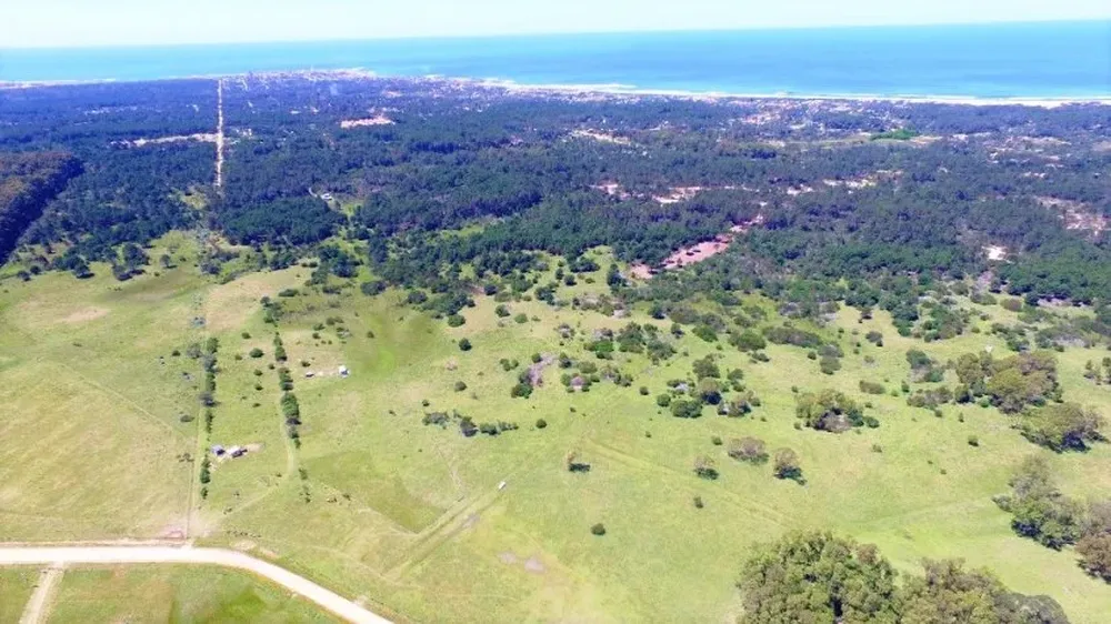 Vista aérea de la zona donde se ubican los solares a rematar