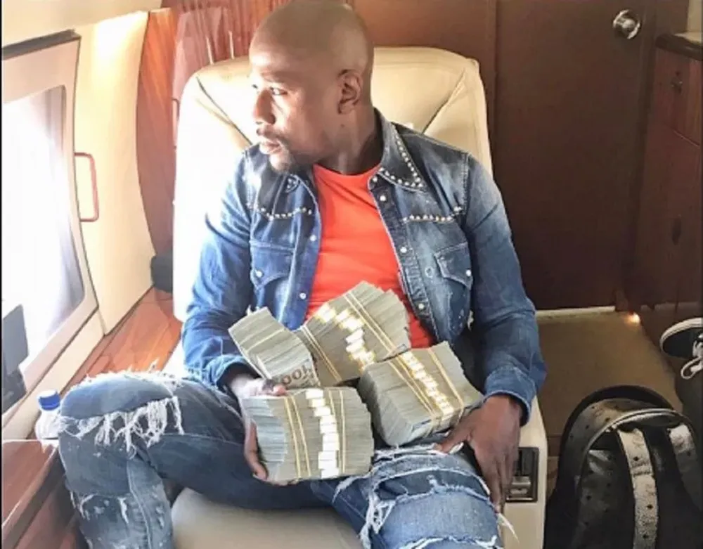 La foto que subió Mayweather