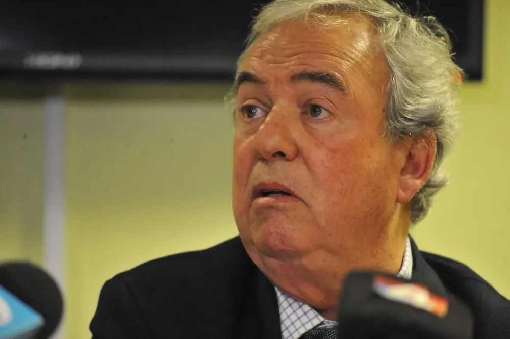 El ministro del Interior, Luis Alberto Heber