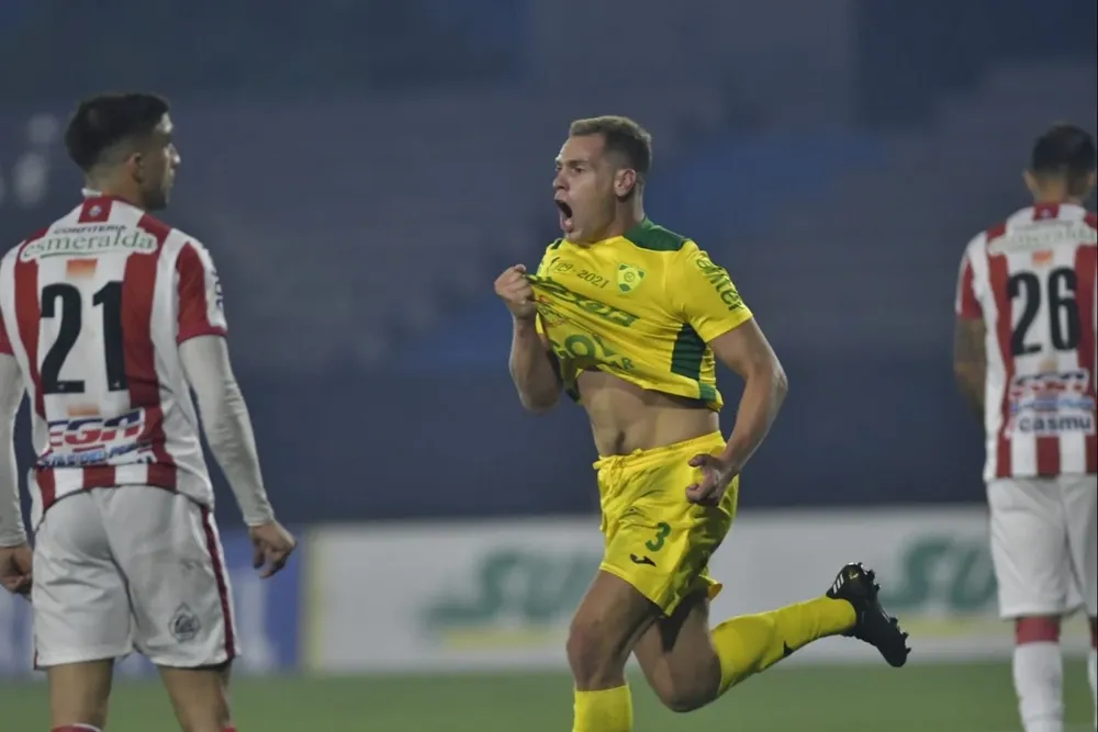 Matías Ferreira celebra