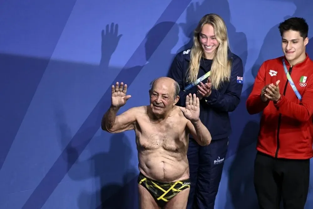 Taghi Askari en el Mundial de Natación