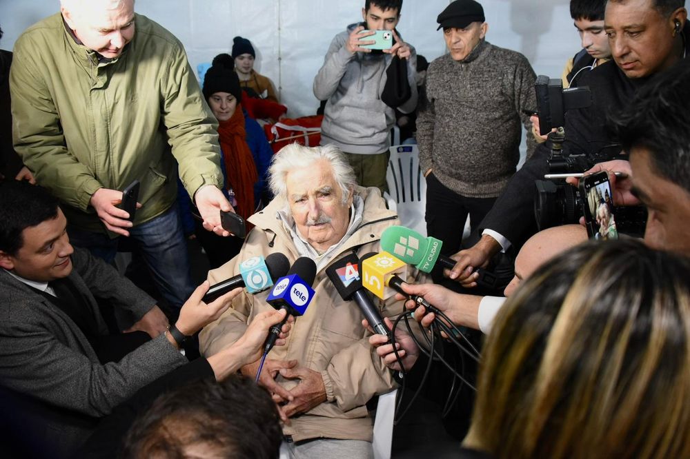 El expresidente de la República, José Mujica﻿