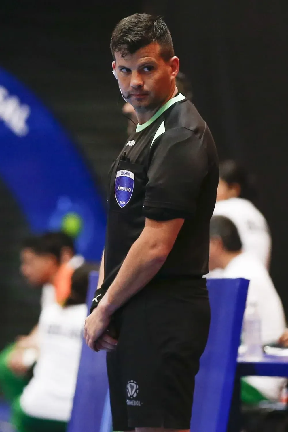 Federico Piccardo fue el árbitro agredido por un hincha de Racing en el partido ante Peñarol