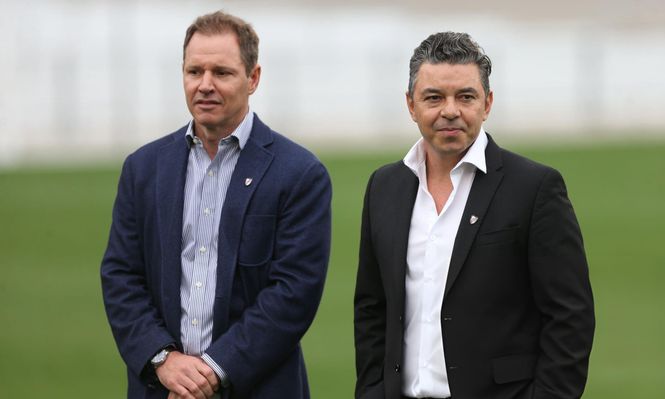 Jorge Brito y Marcelo Gallardo