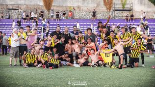 La U15 de Peñarol campeona