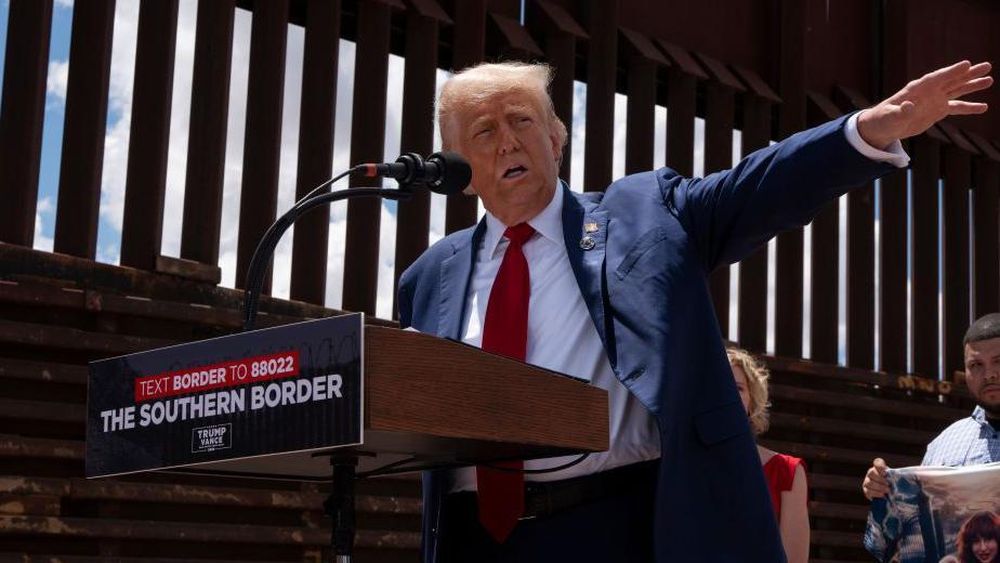 Apenas asumió las riendas de la Casa Blanca, Trump declaró "emergencia nacional" en la frontera con México y el despliegue de fuerzas militares para custodiarla.