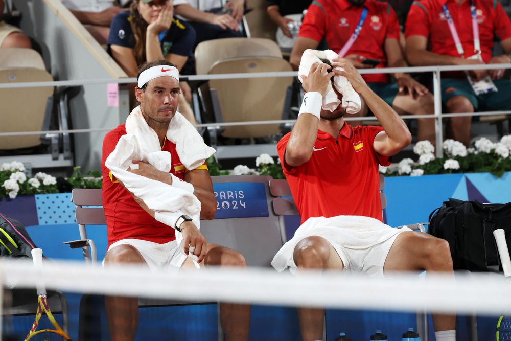 Rafael Nadal y Carlos Alcaraz perdieron en los Juegos Olímpicos París 2024