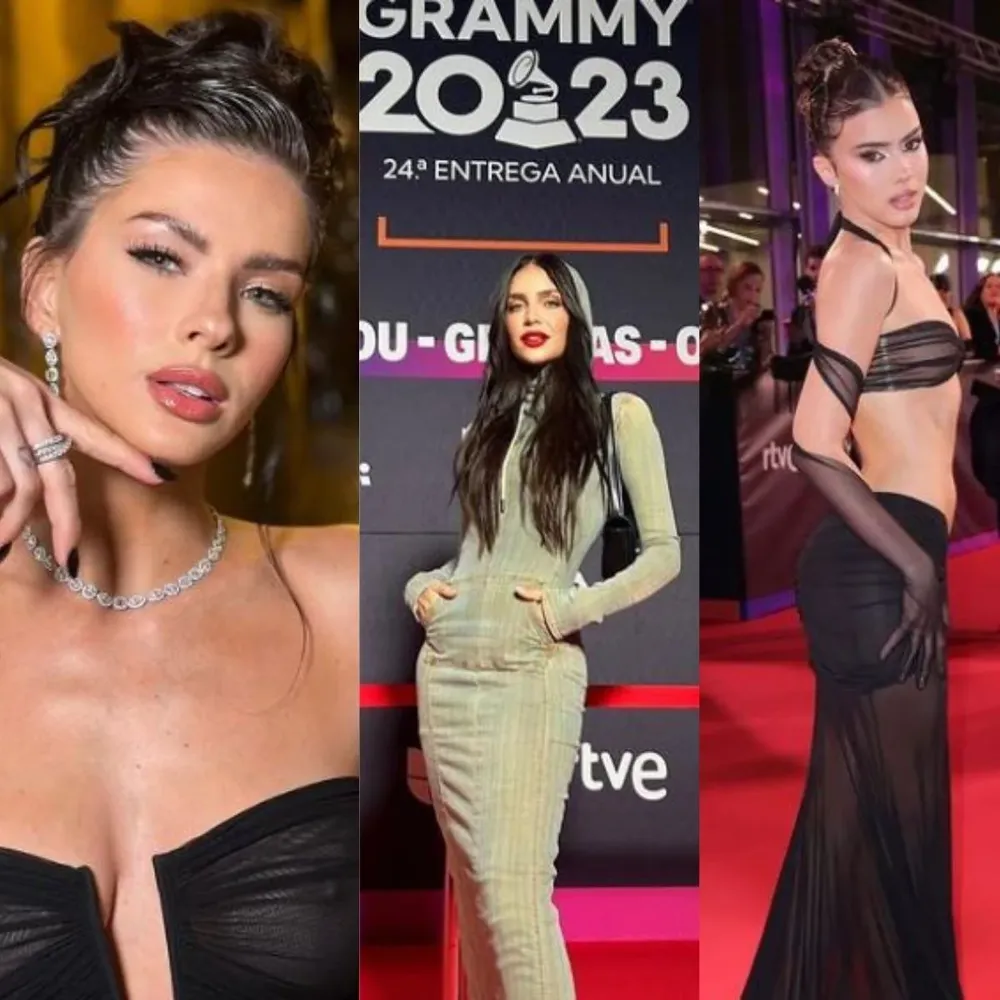 Las artistas acapararon muchas de las miradas