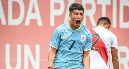 Renzo Sánchez, delantero de la Sub 20