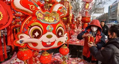 El signo del conejo -que constituye el cuarto de los 12 animales del zodíaco chino- representa destreza, ingenio y prosperidad en la cultura china.