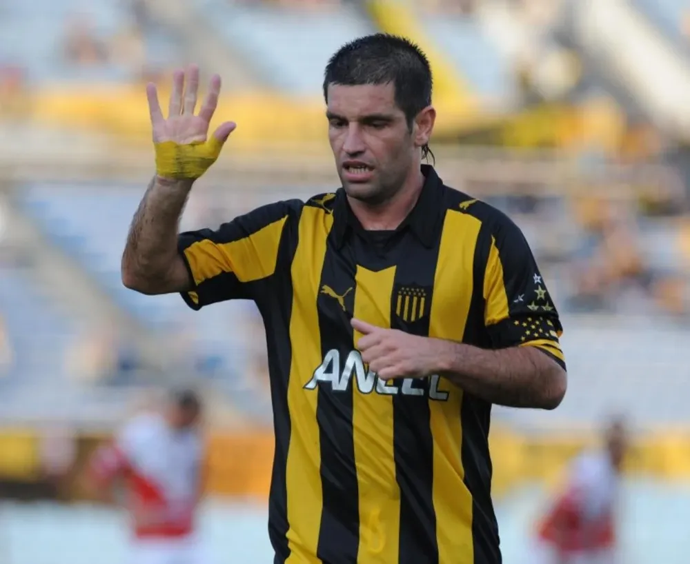 Antonio Pacheco cuando jugaba en Peñarol Antonio Pacheco cuando jugaba en Peñarol