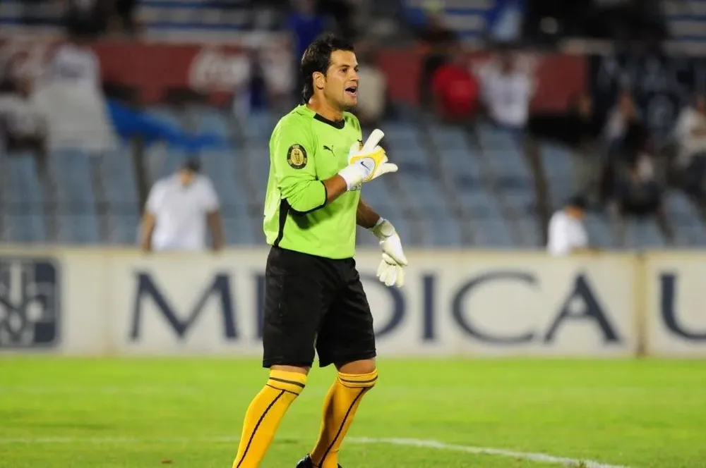 Sosa jugando para Peñarol