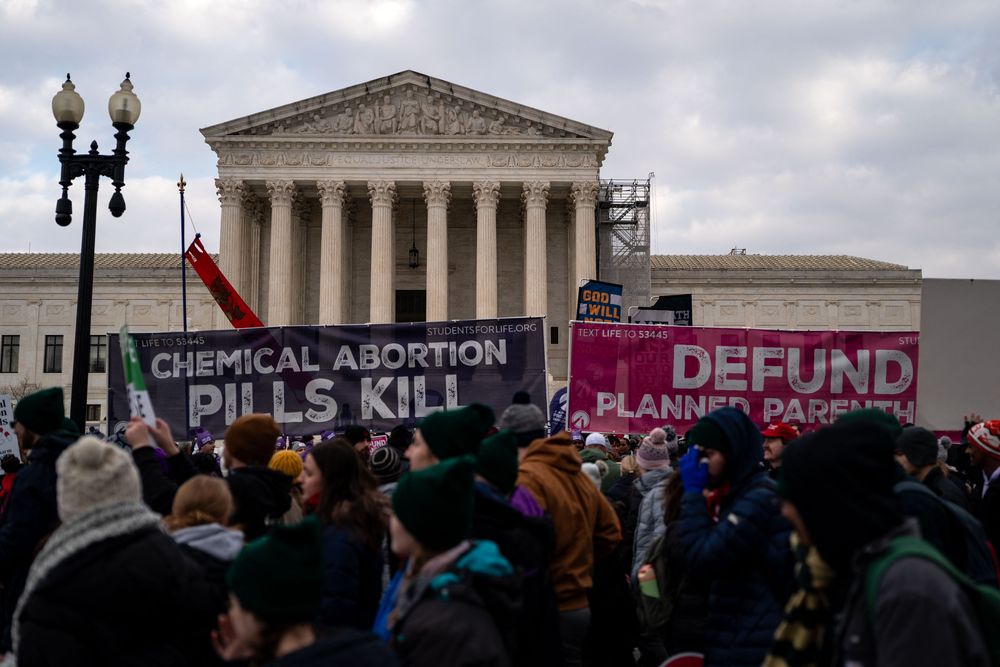 Miles de activistas antiaborto participaron de la Marcha por la Vida en Washington