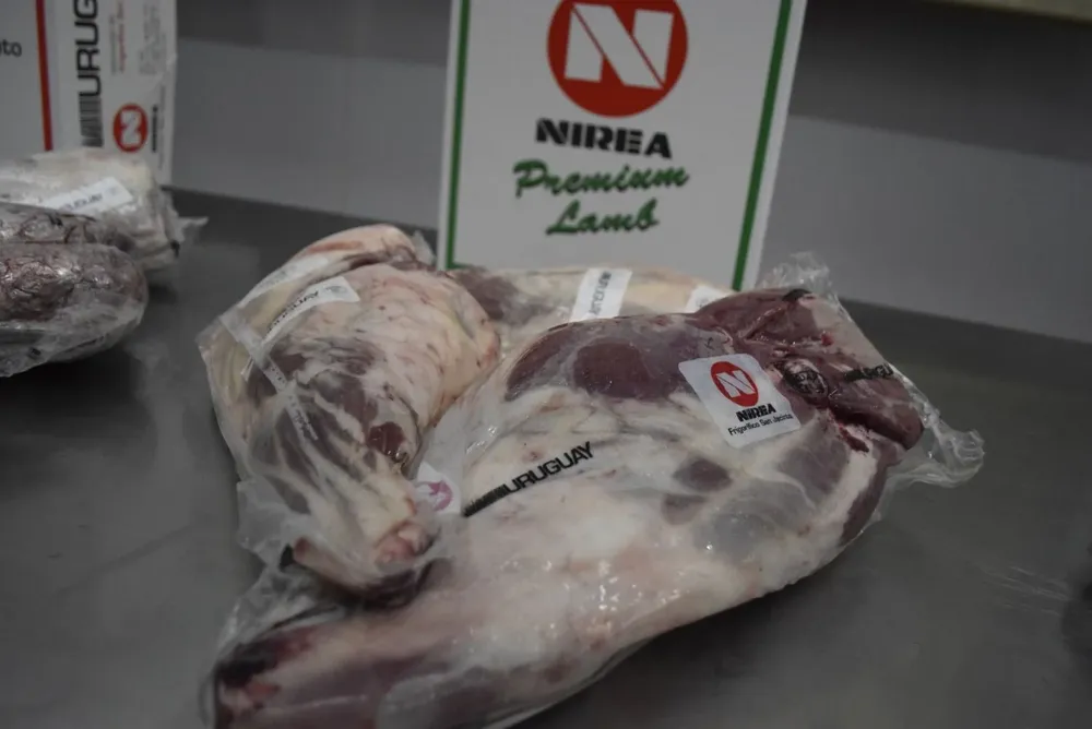 Carne ovina de exportación.