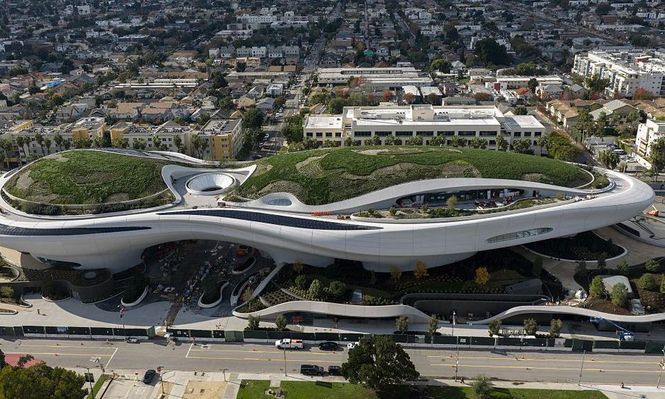 No es coincidencia que este museo en Los Ángeles, California, parezca sacado de la película Star Wars.