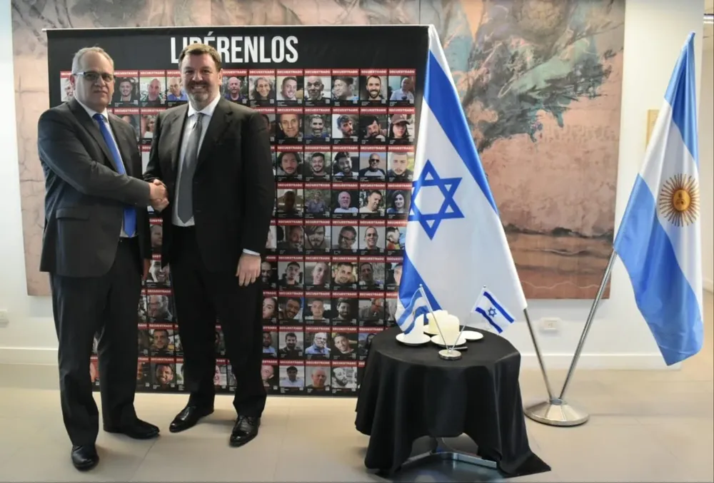 El juez Ariel Lijo se reunió con el embajador de Israel en la Argentina Eyal Sela