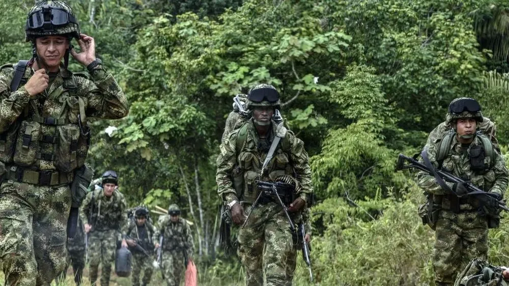 Las Fuerzas Armadas de Colombia dieron por desmantelado el grupo de alias nullBurronull.