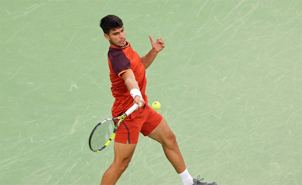 Carlos Alcaraz, eliminado en Cincinnati.