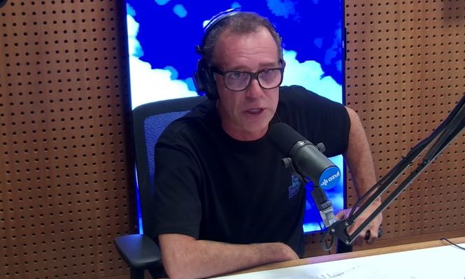 Rafael Villanueva en La Pecera. Archivo