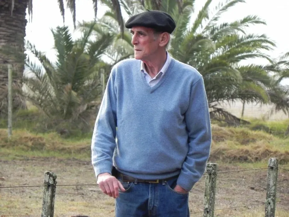 Fernando Dighiero durante la Gira Angus 2015