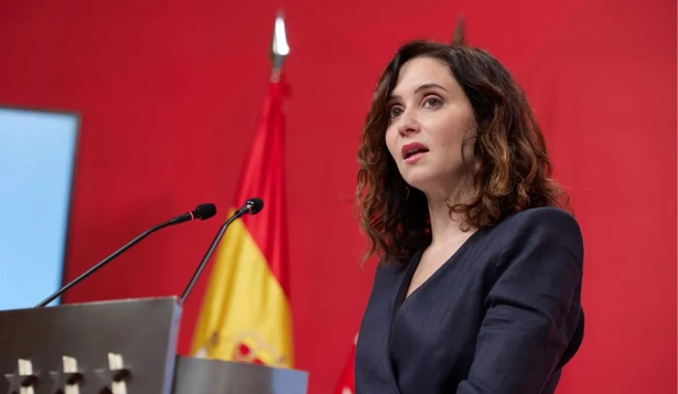 La presidenta de la Comunidad de Madrdi, Isabel Díaz Ayuso.