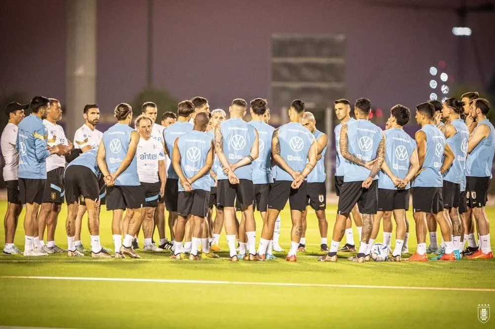 El último entrenamiento de la selección en Abu Dabi