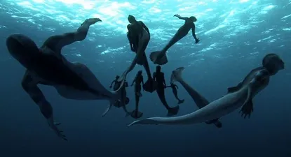 Una reconstrucción del aspecto de las sirenas según Animal Planet