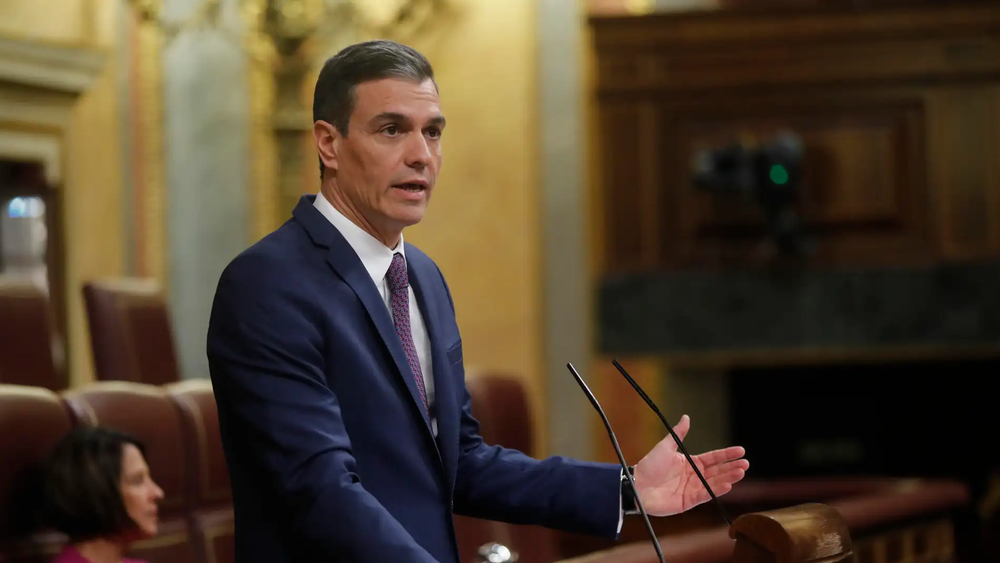 El presidente del Gobierno español. Pedro Sánchez