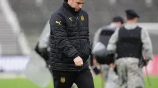 Pablo Bengoechea se fue de cabeza gacha, tras la igualdad 2-2 ante El Tanque Sisley