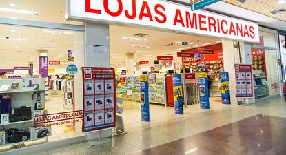 Un local de la tienda minorista brasileña Americanas