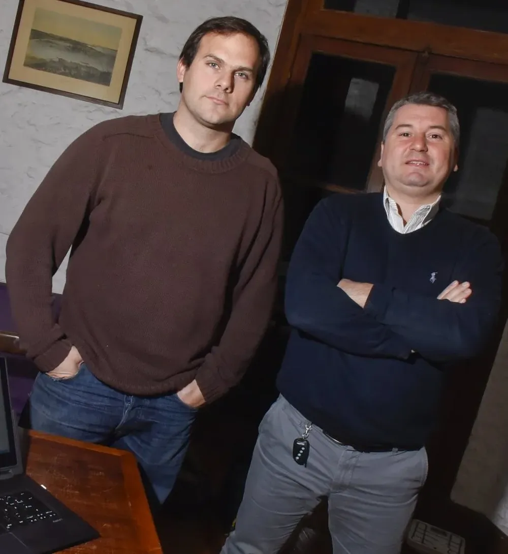 Andrés Acosta y Paulo Bareño