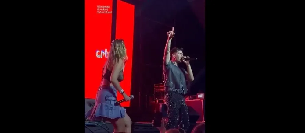 Fer Vázquez y Camila Rajchman juntos en Punta del Este