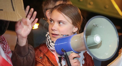 greta thunberg vuelve a la carga: intentara llegar a gaza con una docena de barcos que zarpan desde espana