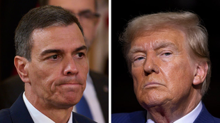 Camino a la cumbre de la OTAN, Trump critica que España se ha convertido en un problema