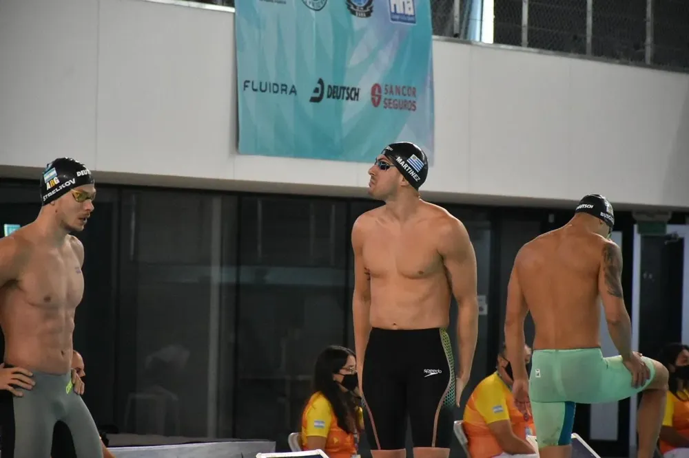 Enzo Martínez en el Sudamericano de Buenos Aires