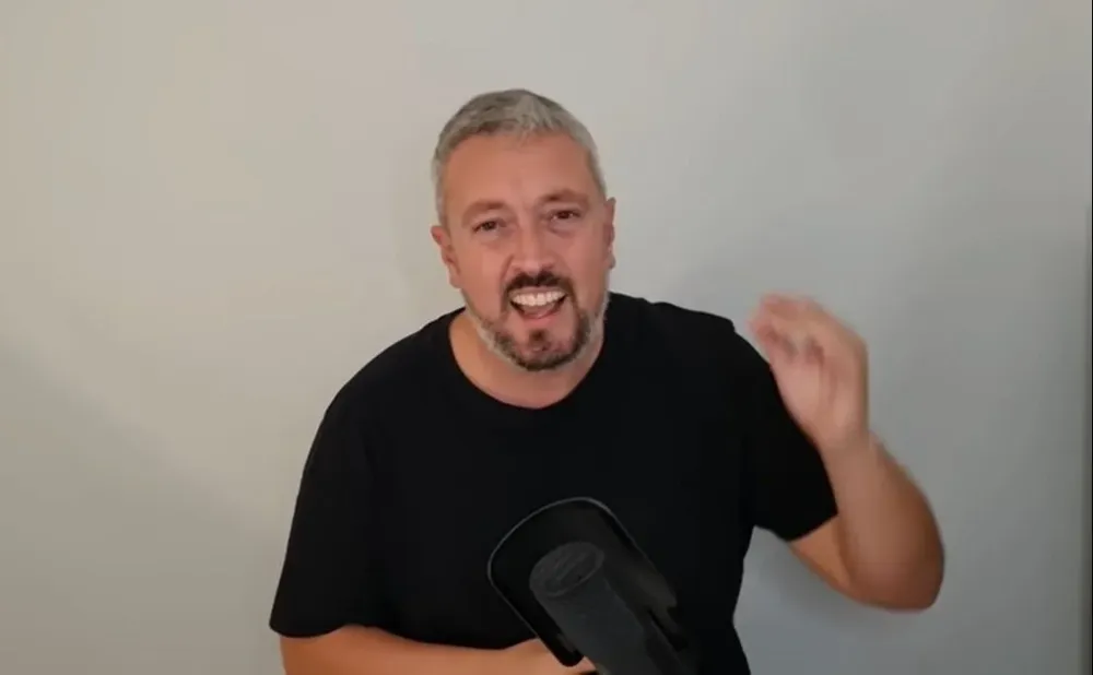 El periodista argentino Pablo Carroza