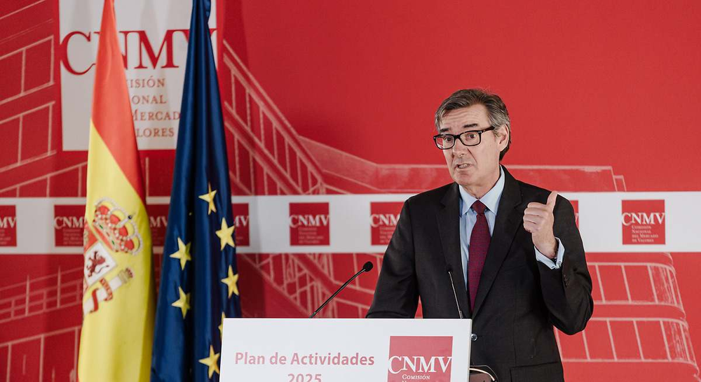 El presidente de la CNMV, Carlos San Basilio