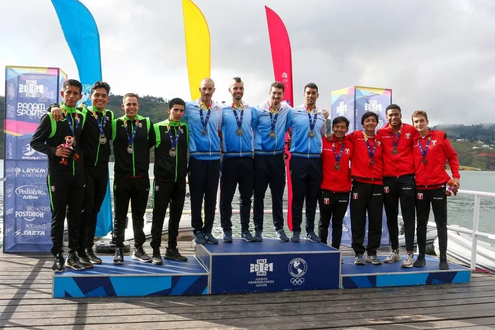 Felipe Kluver, Martín Zócalo, Joaquín Rodas y Eric Seawright