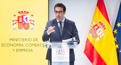 Carlos Cuerpo, ministro de Economia de España, de viaje en EEUU.
