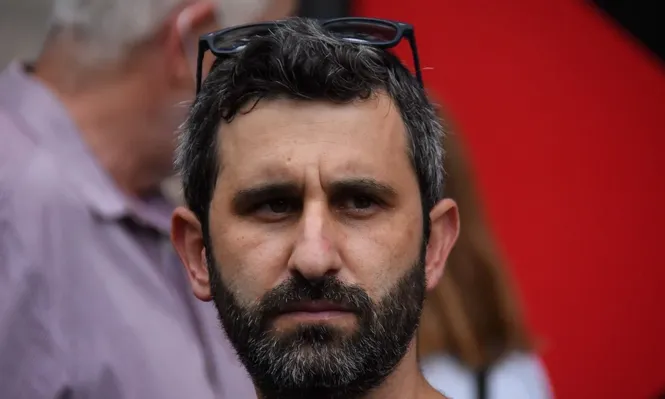 Daniel Caggiani en el velatorio de Eduardo Bonomi, en la sede del MPP