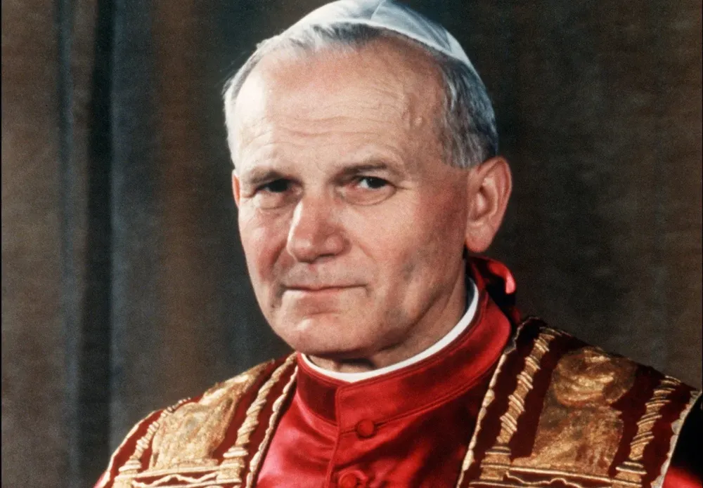 El Papa Juan Pablo II.