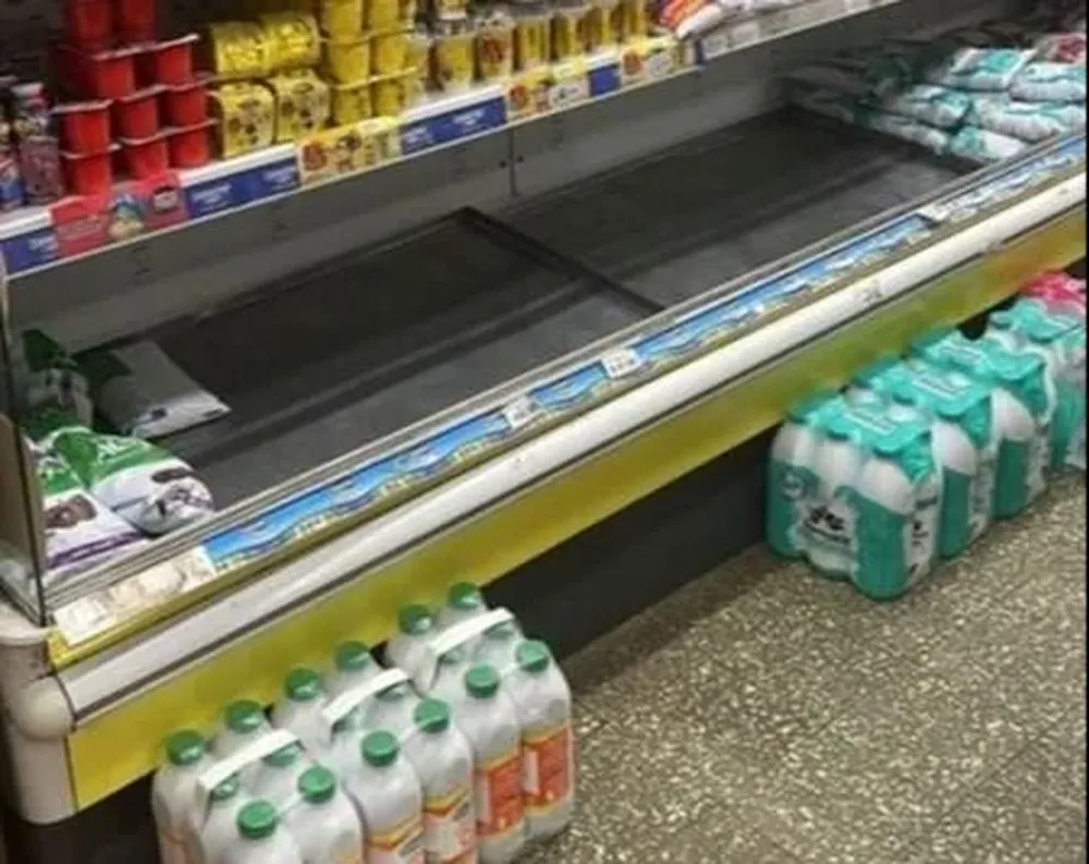 El desabastecimiento persiste y se puede acentuar.