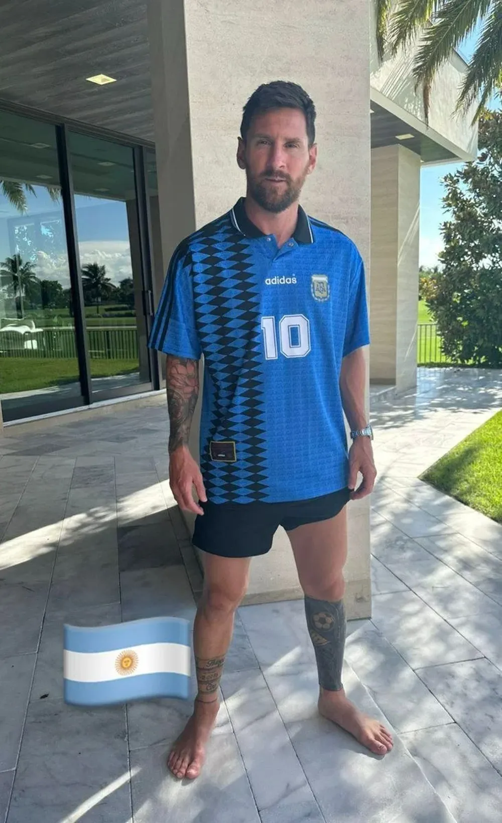 Messi recordó el último Mundial de Maradona en Miami